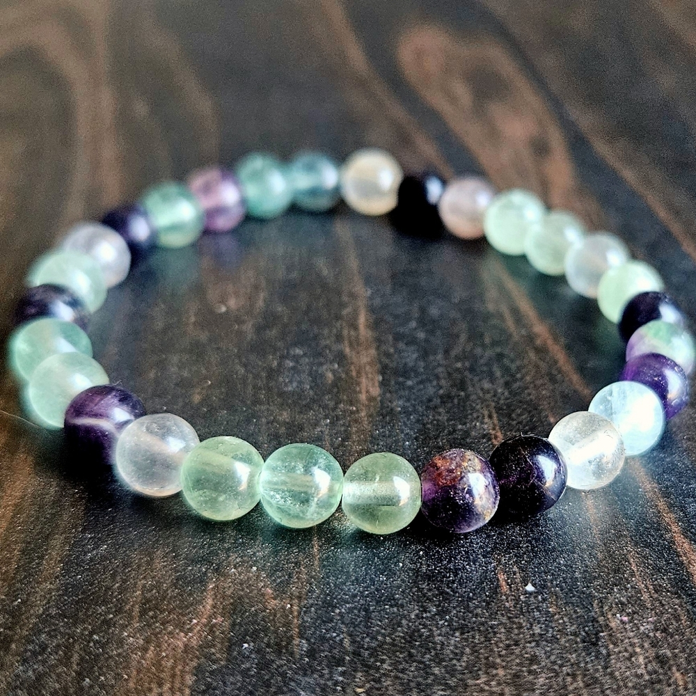 Fluorite Stone Bracelet